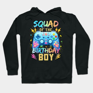 Squad Of the Birthday Video  Birthday Hoodie